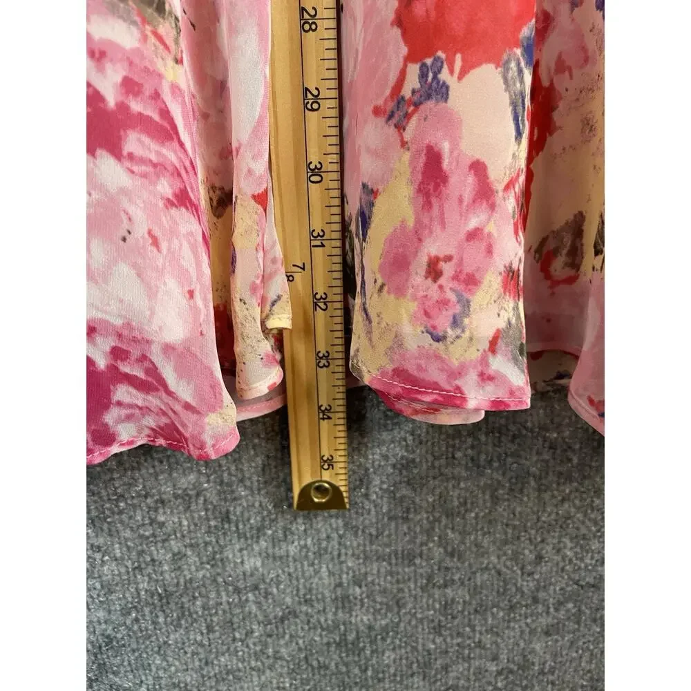 NWT Floret‎ Studios Floral Ruffle Waist dress, size, XL. Spring Summer Gorgeous